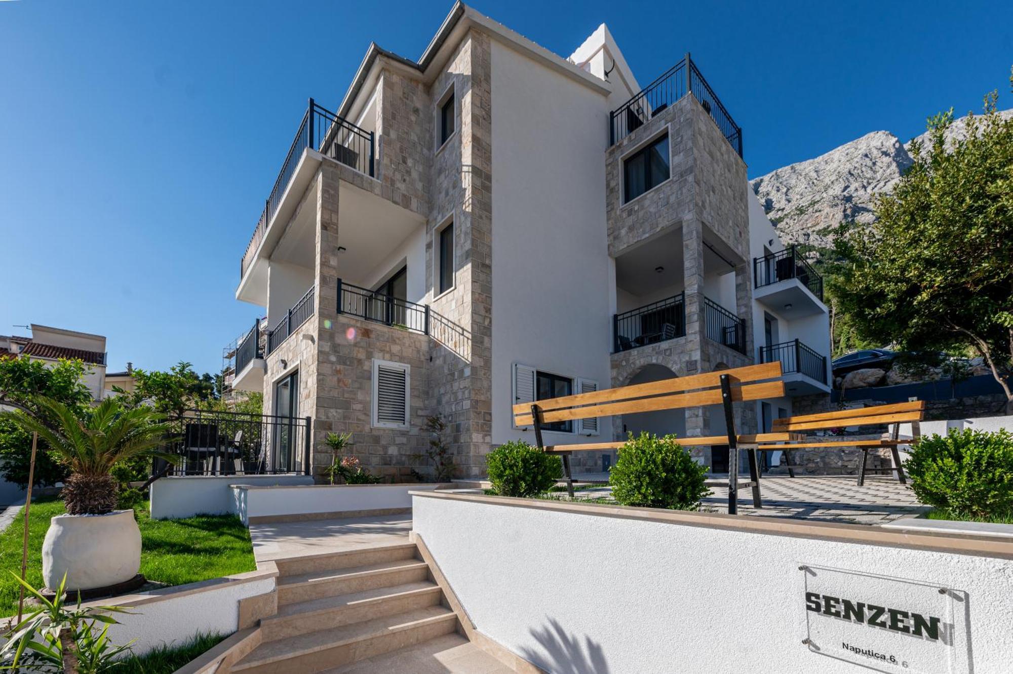 Villa Senzen Baška Voda Exterior foto